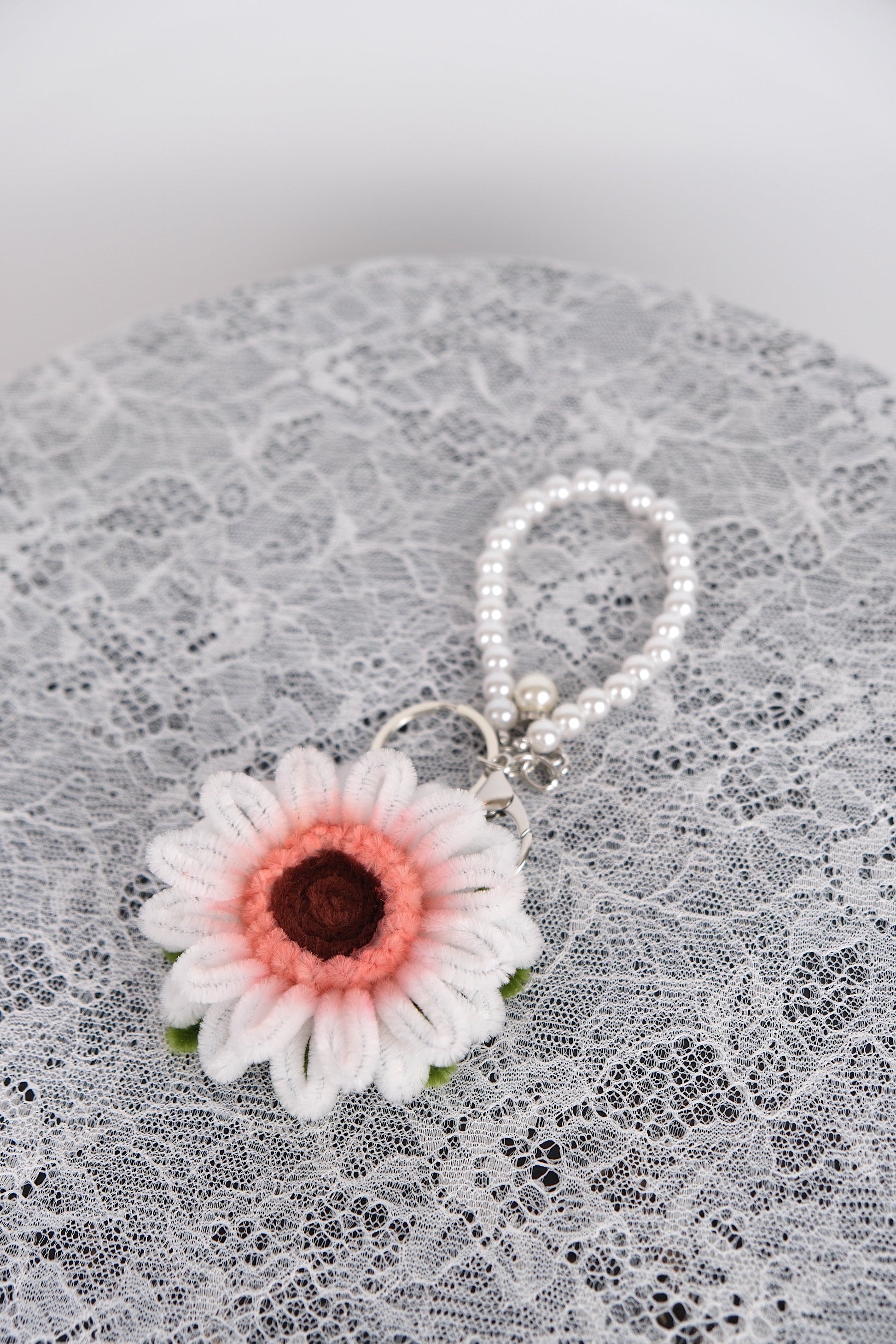 Bloemen sleutelhangers