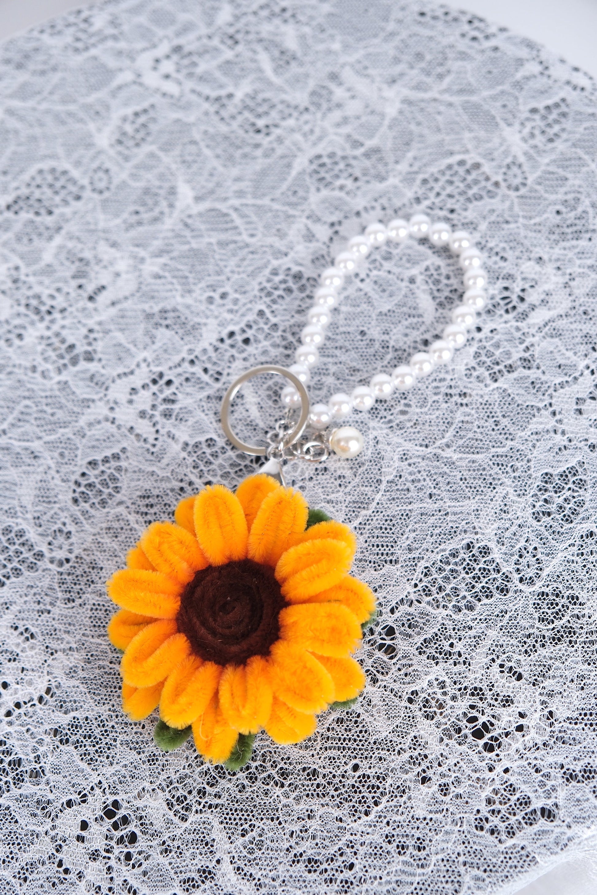 Bloemen sleutelhangers