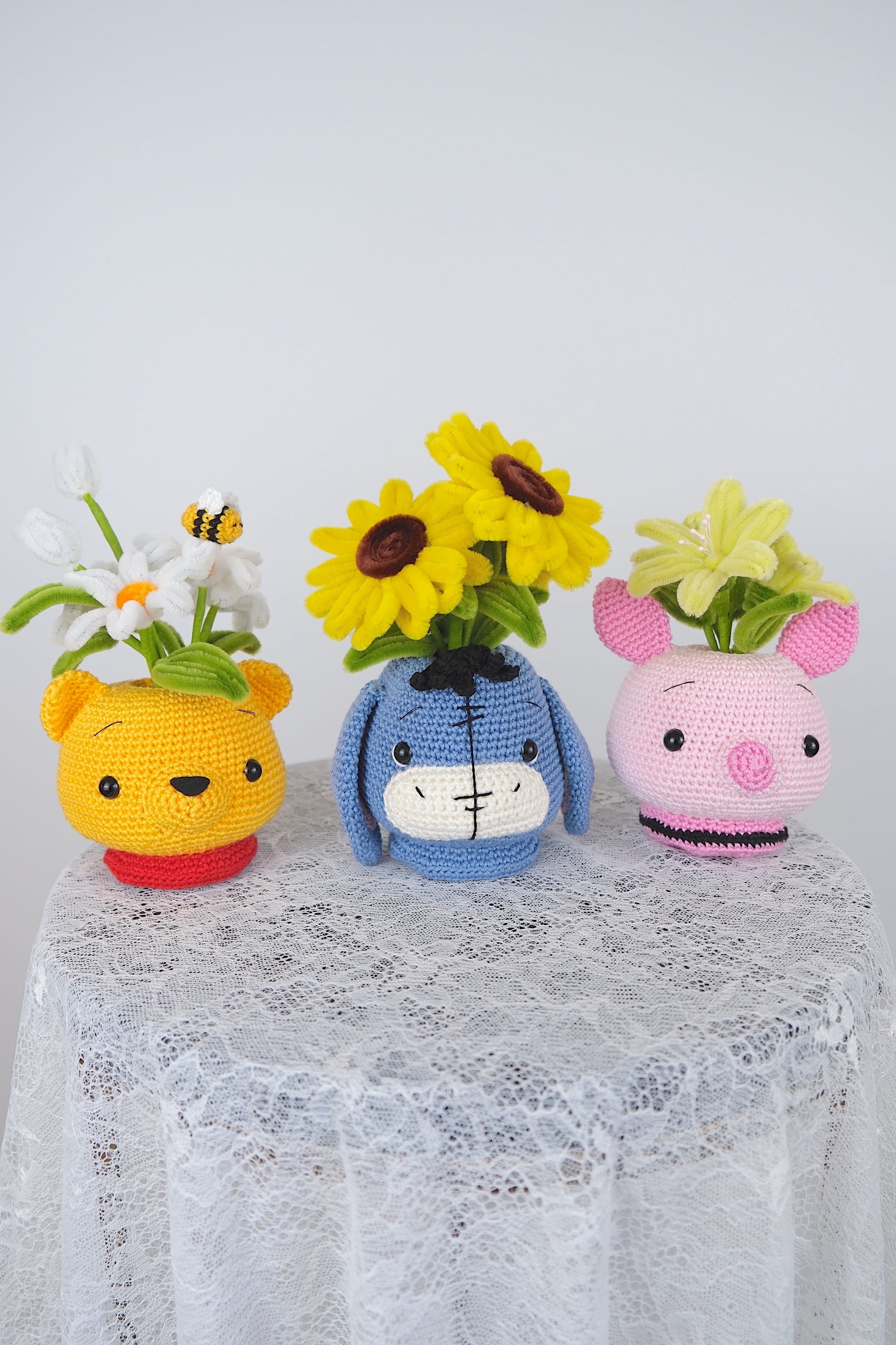 Winnie The Poeh bloemen vazen