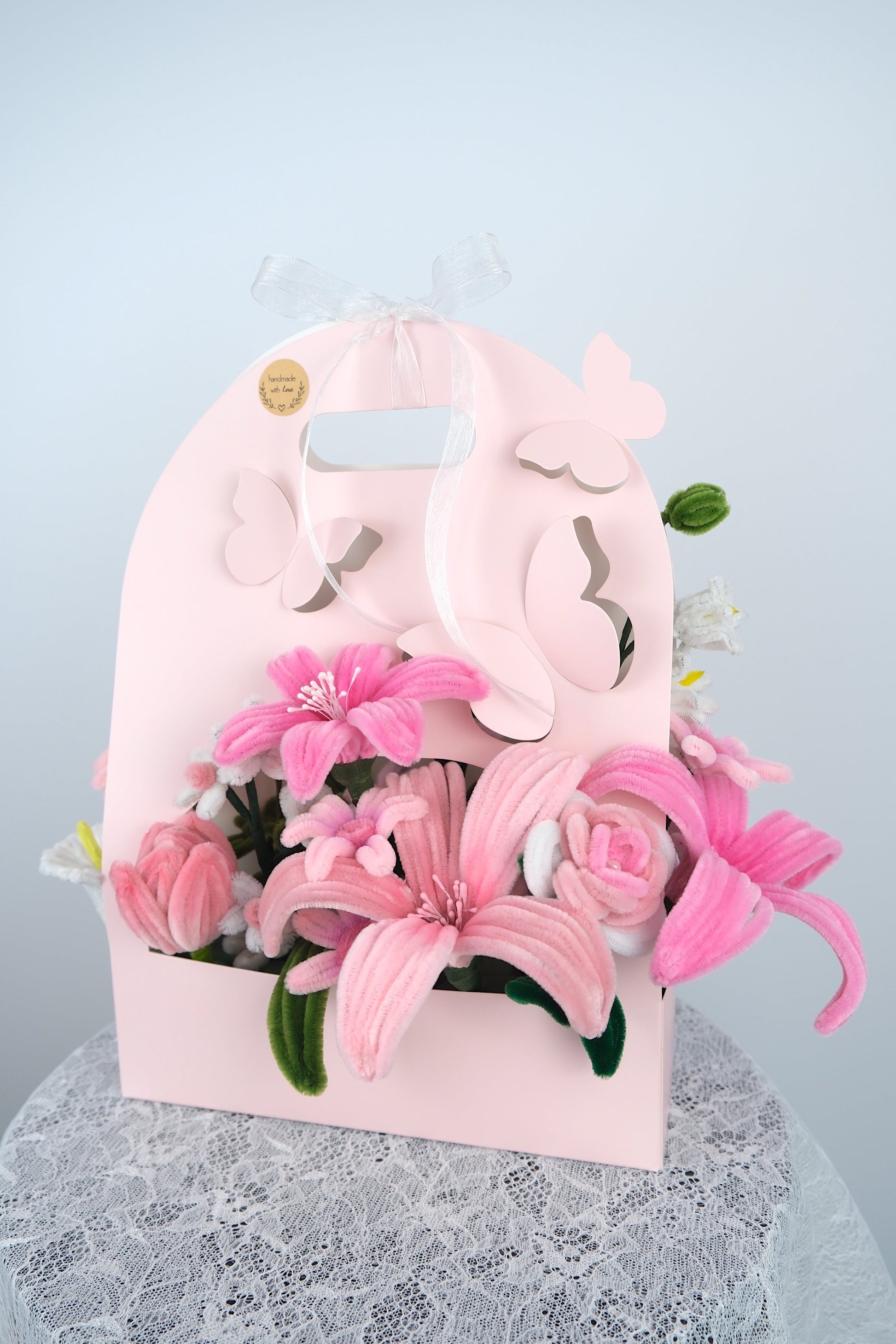 Vlinder bloemen box