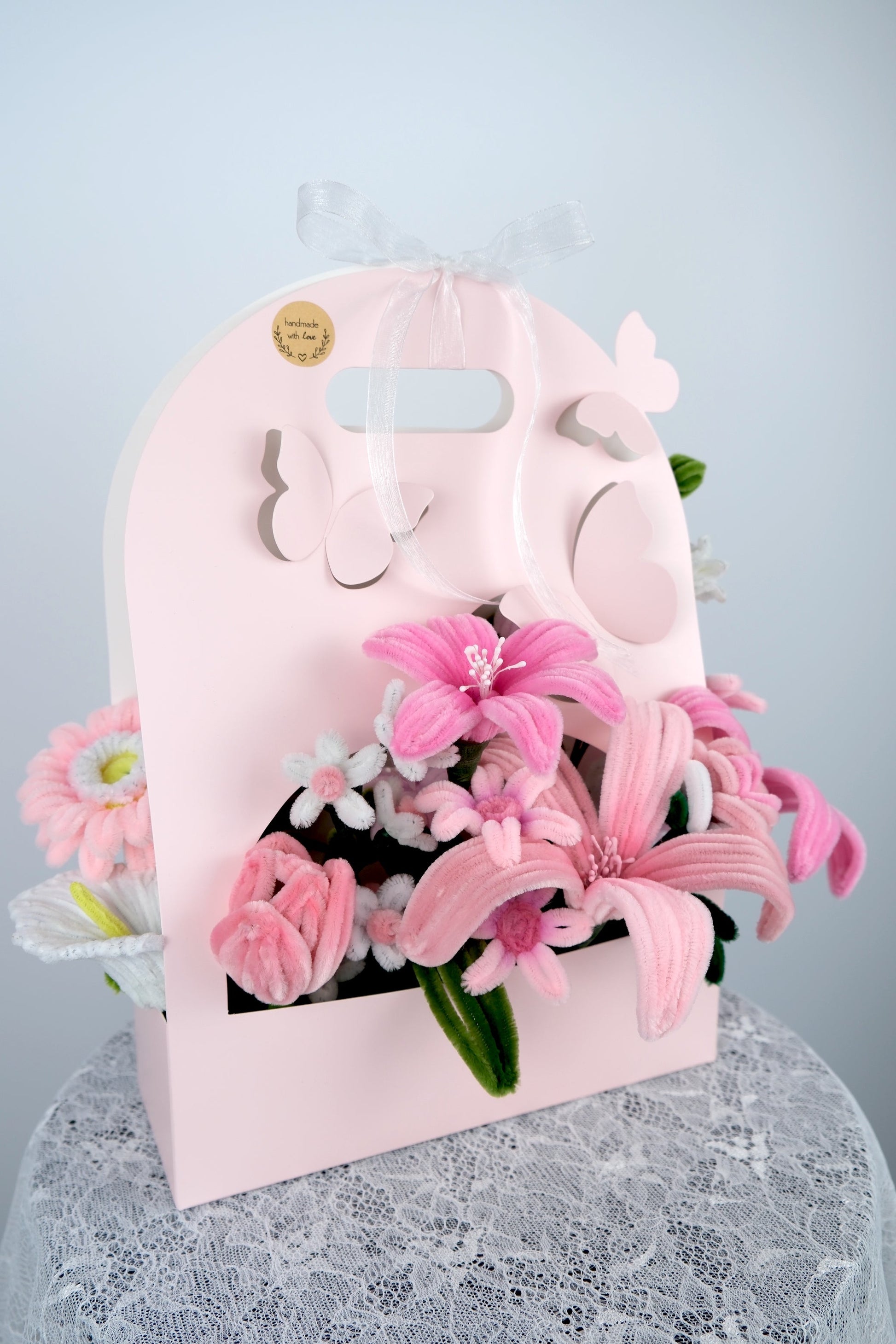 Vlinder bloemen box