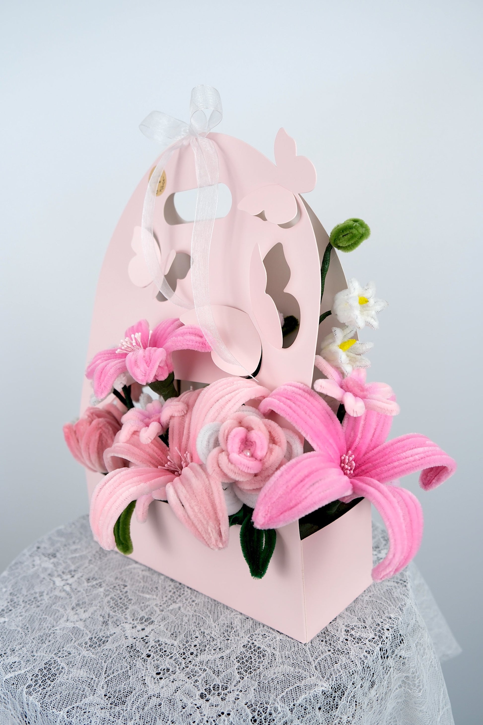 Vlinder bloemen box