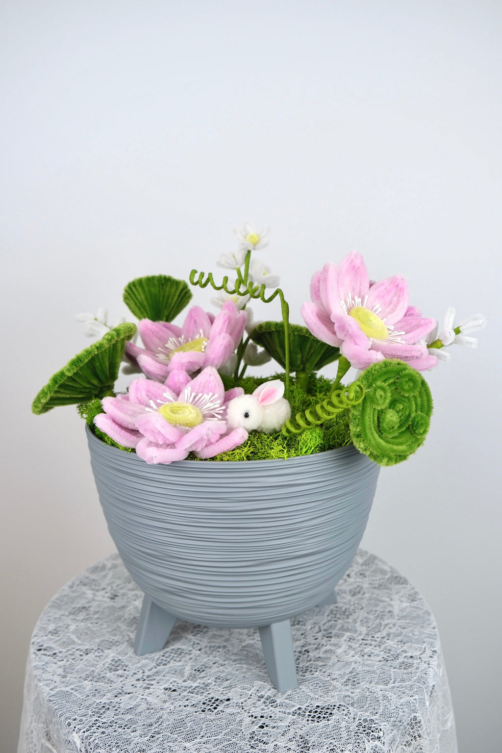 Roze lotusbloemen