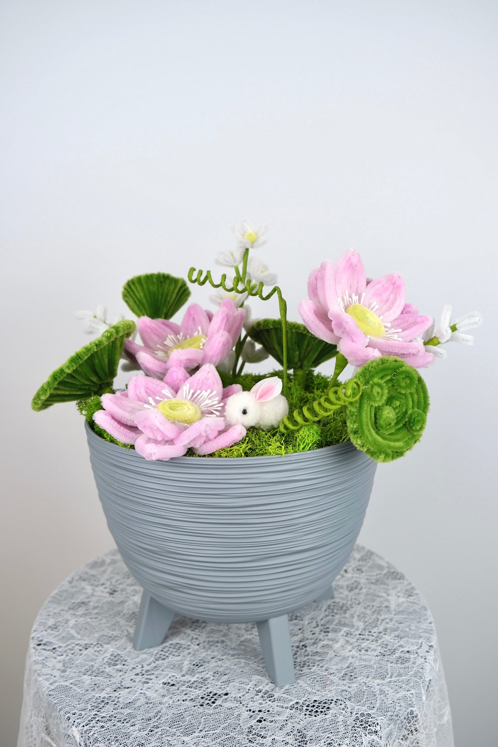 Roze lotusbloemen