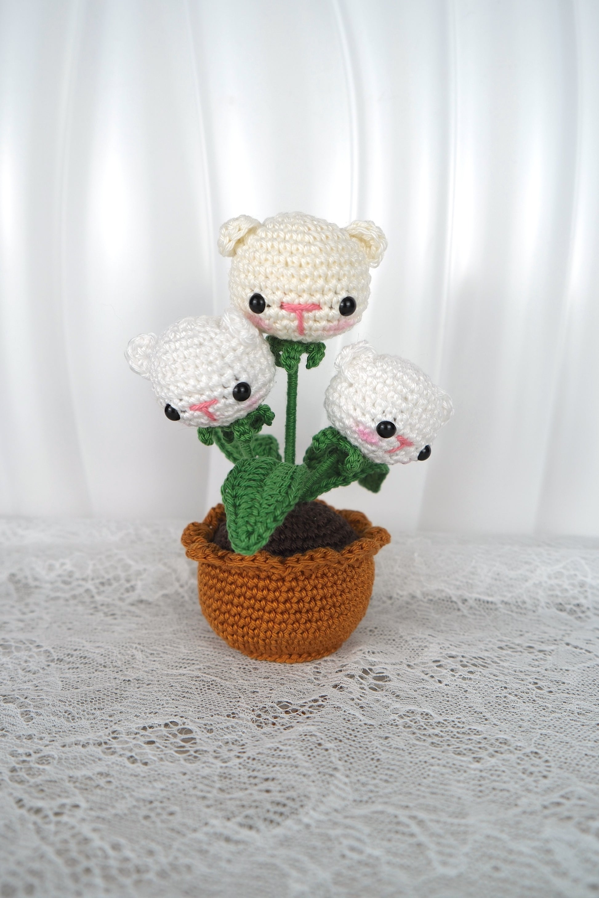 Dieren bloempotjes