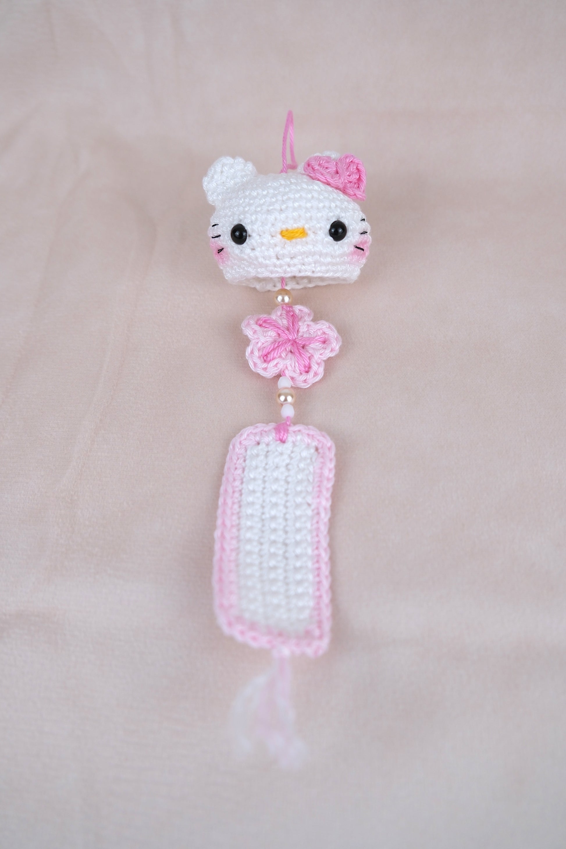 Kitty 'Wind chime' sleutelhanger