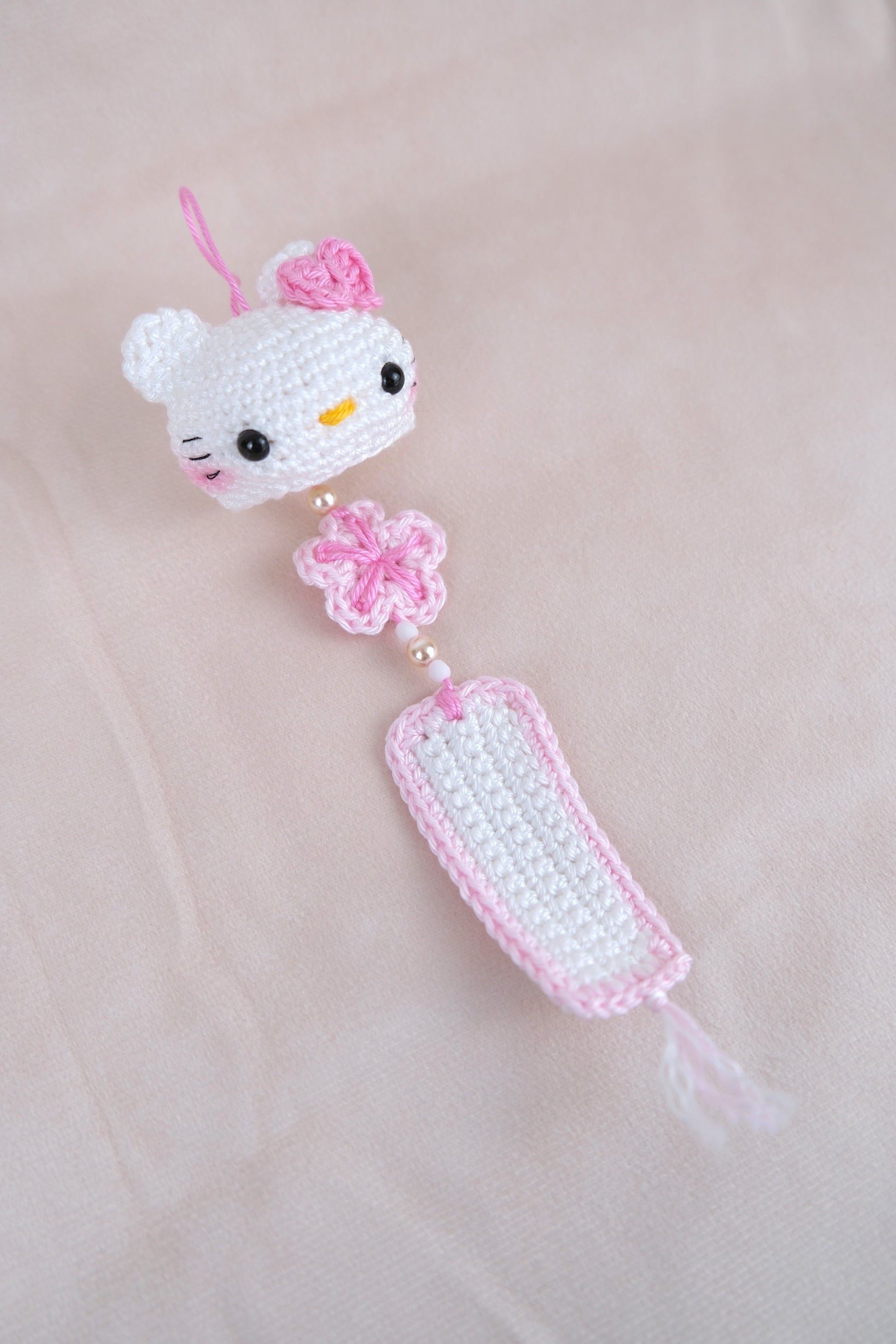 Kitty 'Wind chime' sleutelhanger