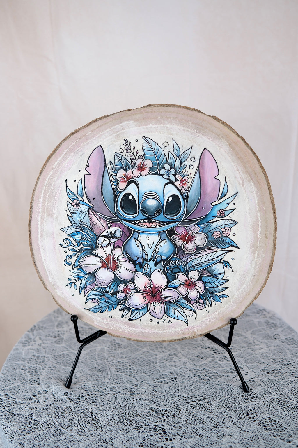 Stitch met bloemen