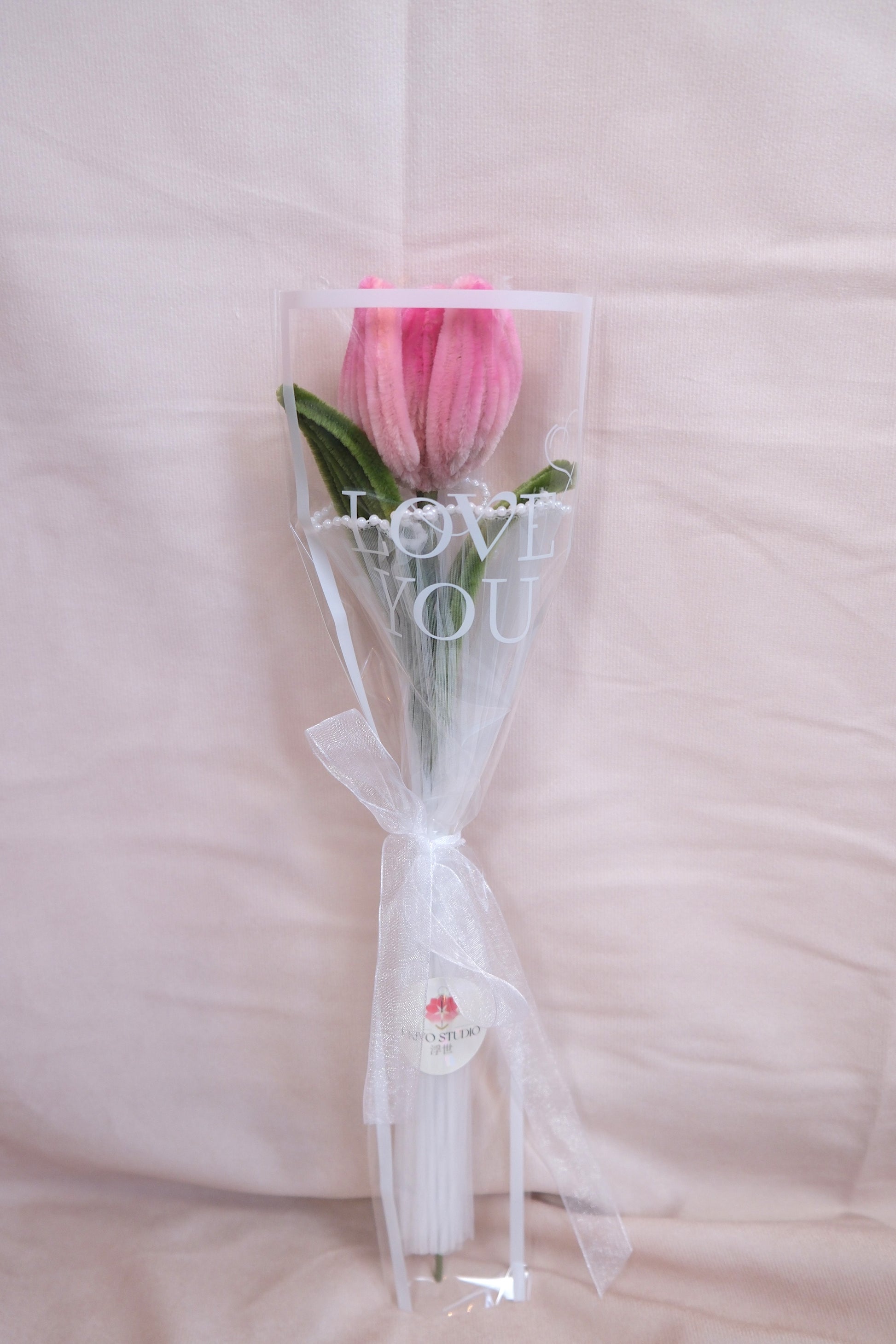 Enkel tulp bloemetje