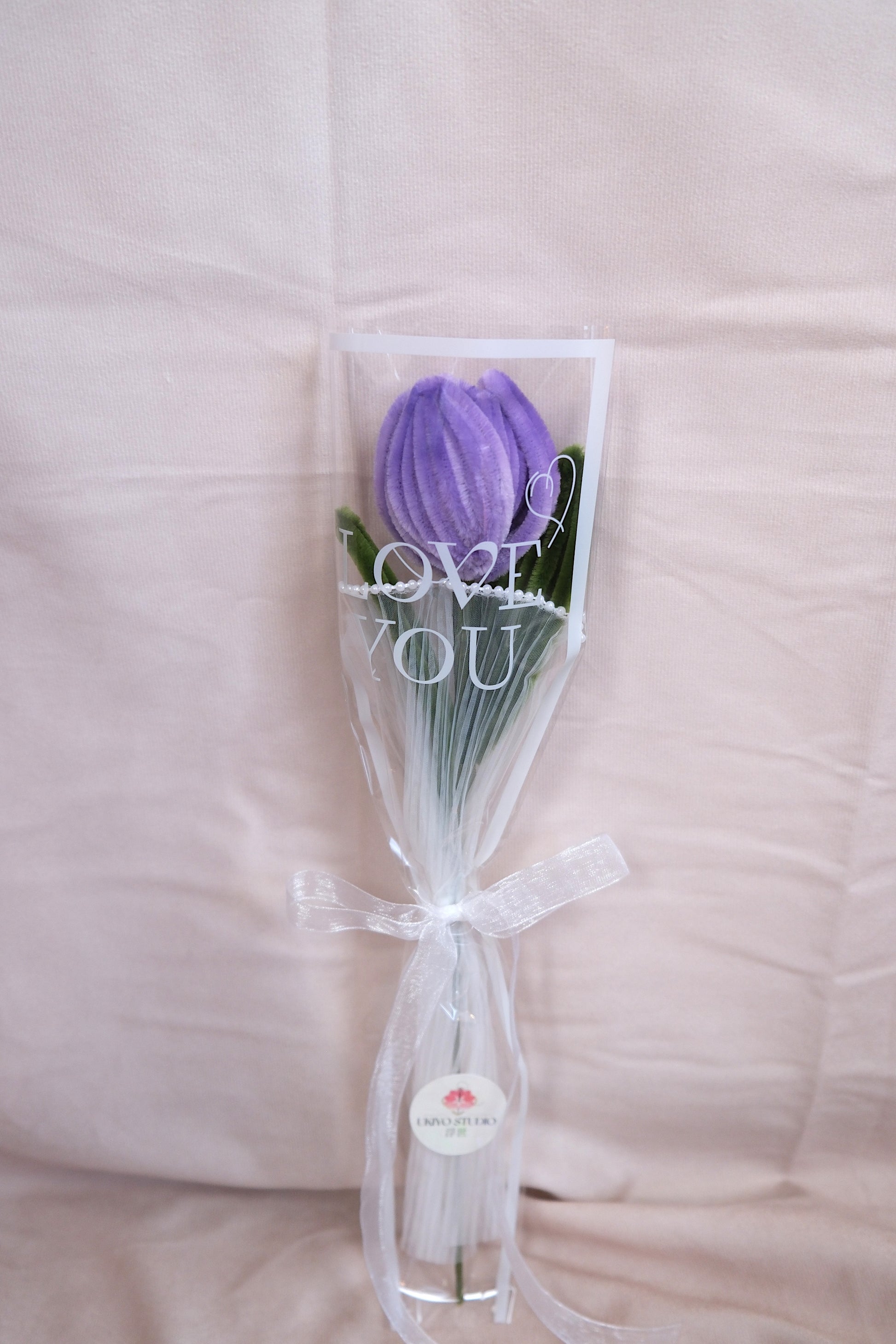 Enkel tulp bloemetje