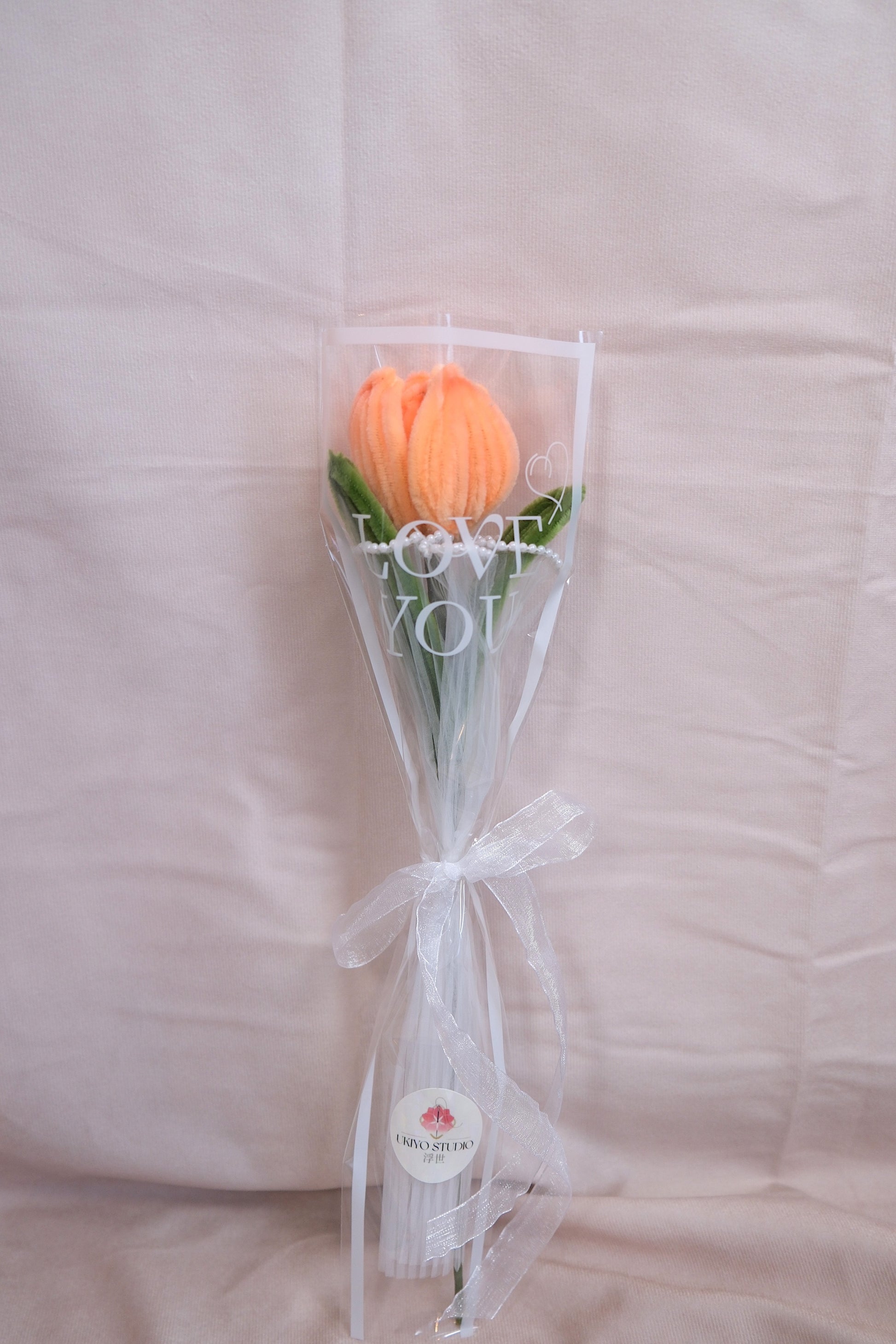 Enkel tulp bloemetje