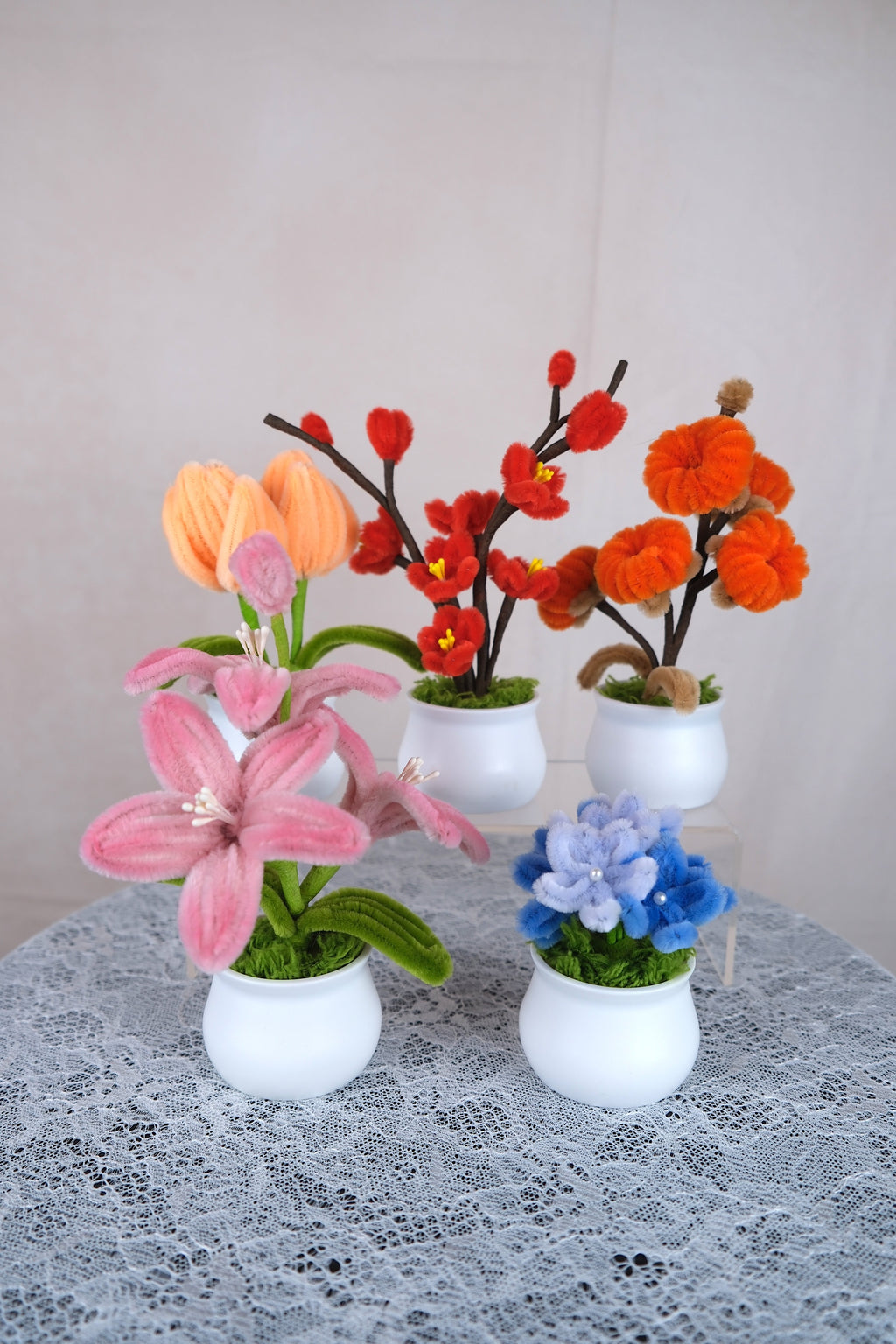 Kleine bloempotjes