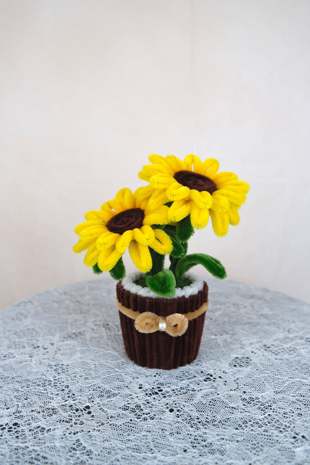 'DIY Kit' Zonnebloem potje