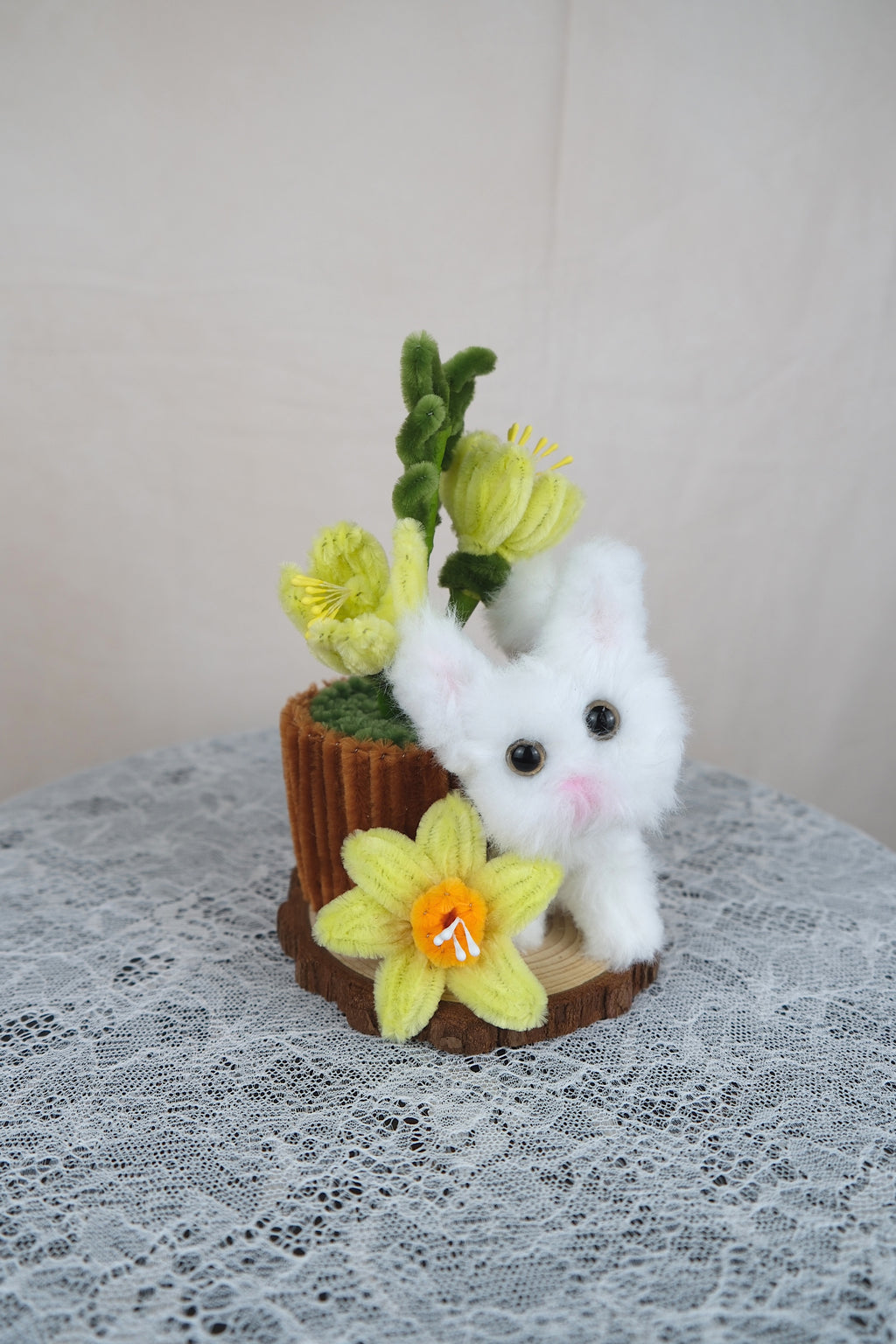 Houten plankje met dieren