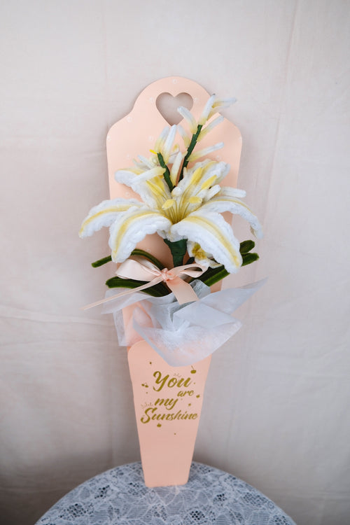 Emballage de fleurs « Tu es mon soleil »