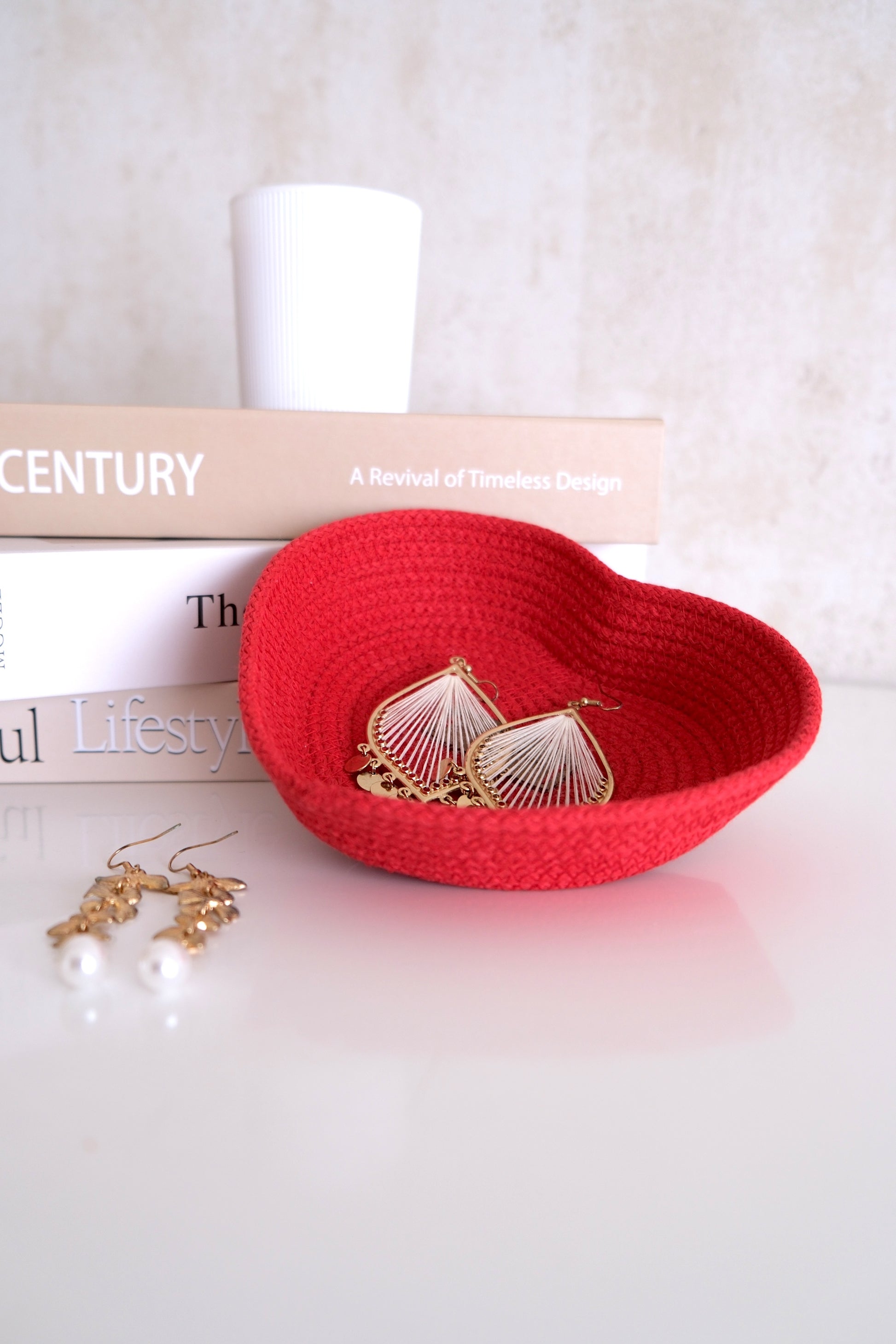 Opbergmandje 'Heart'