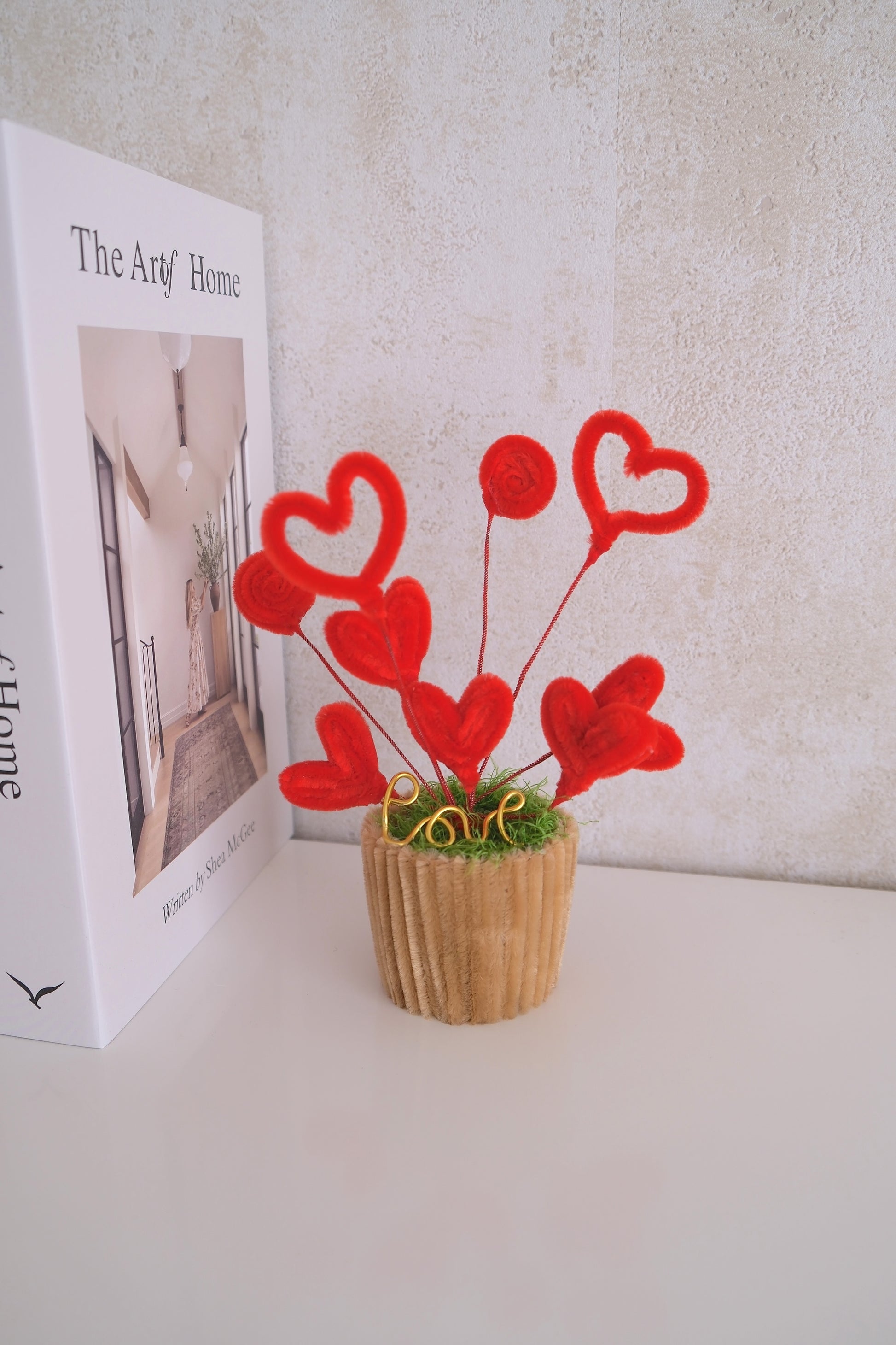 Pot de fleurs 'Amour'