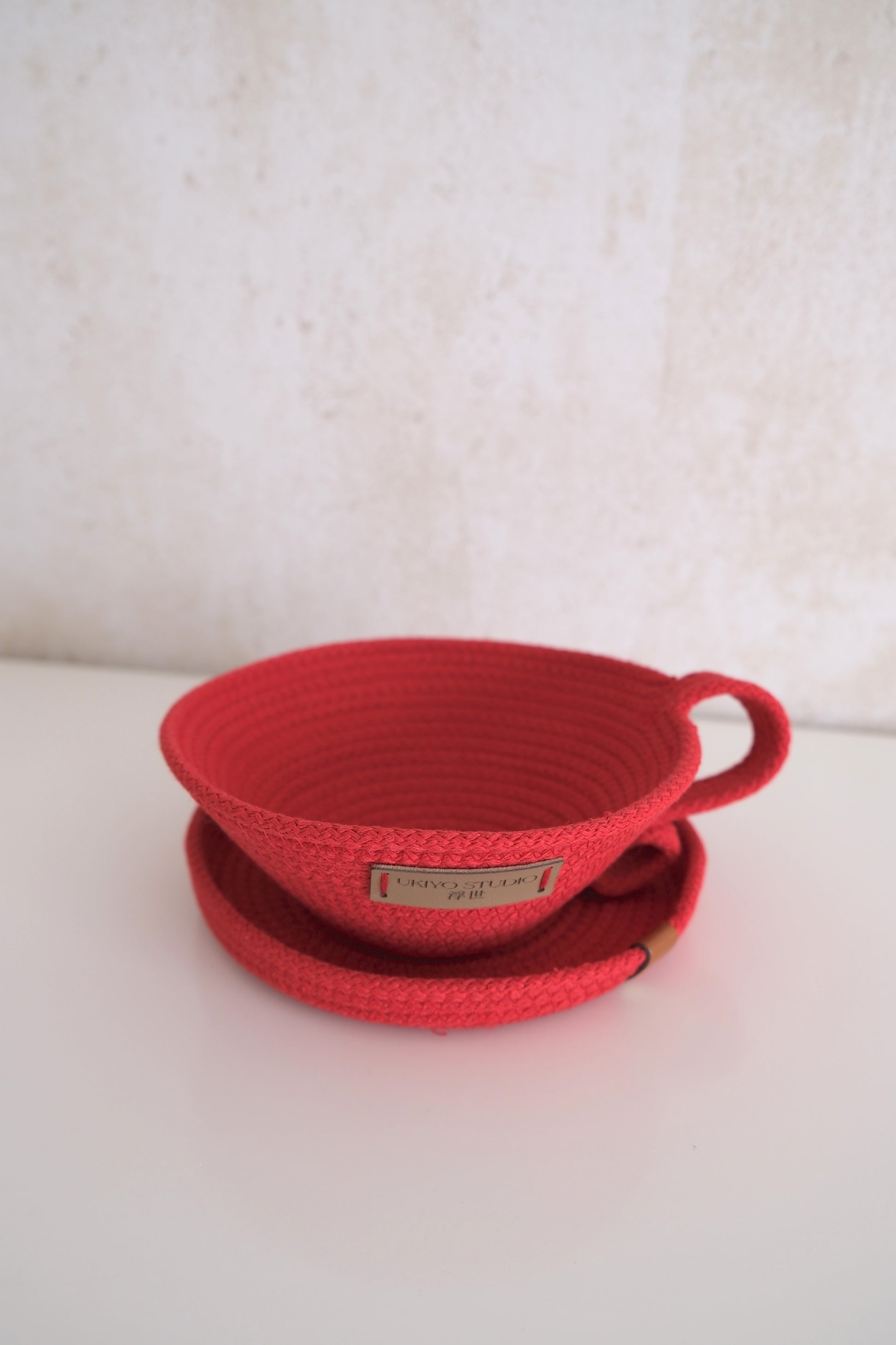 Panier de rangement « Tasse et soucoupe »