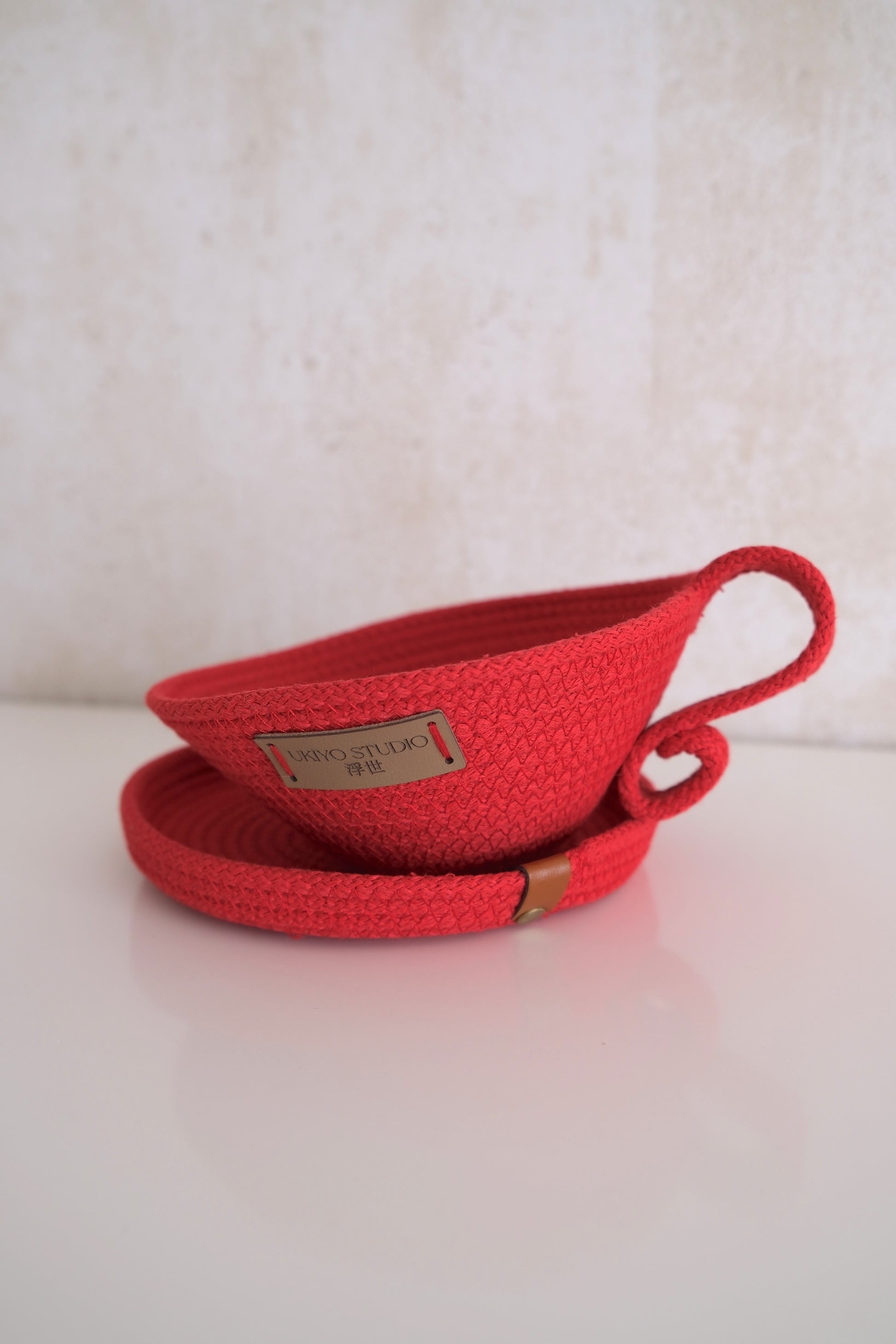 Panier de rangement « Tasse et soucoupe »