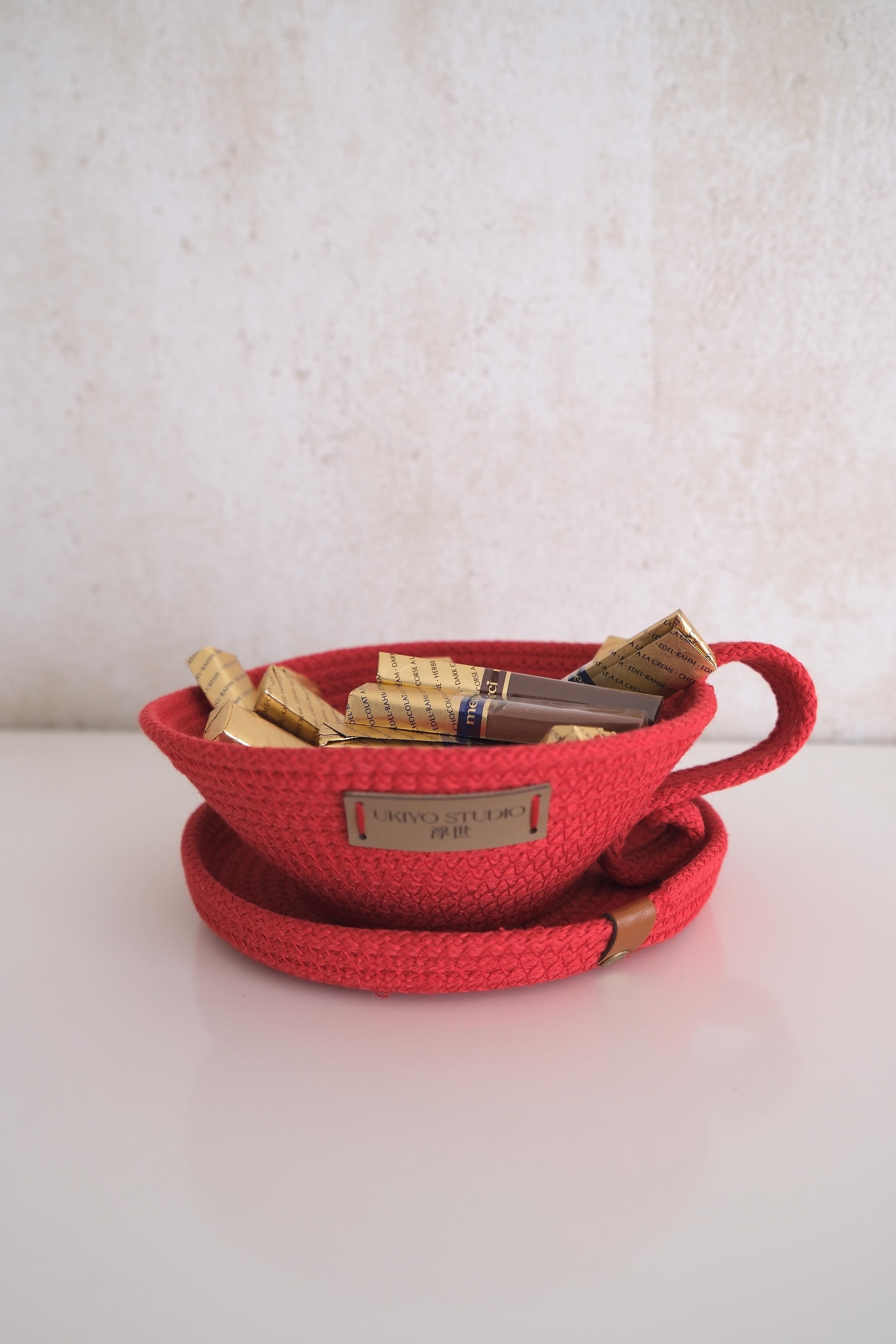 Panier de rangement « Tasse et soucoupe »