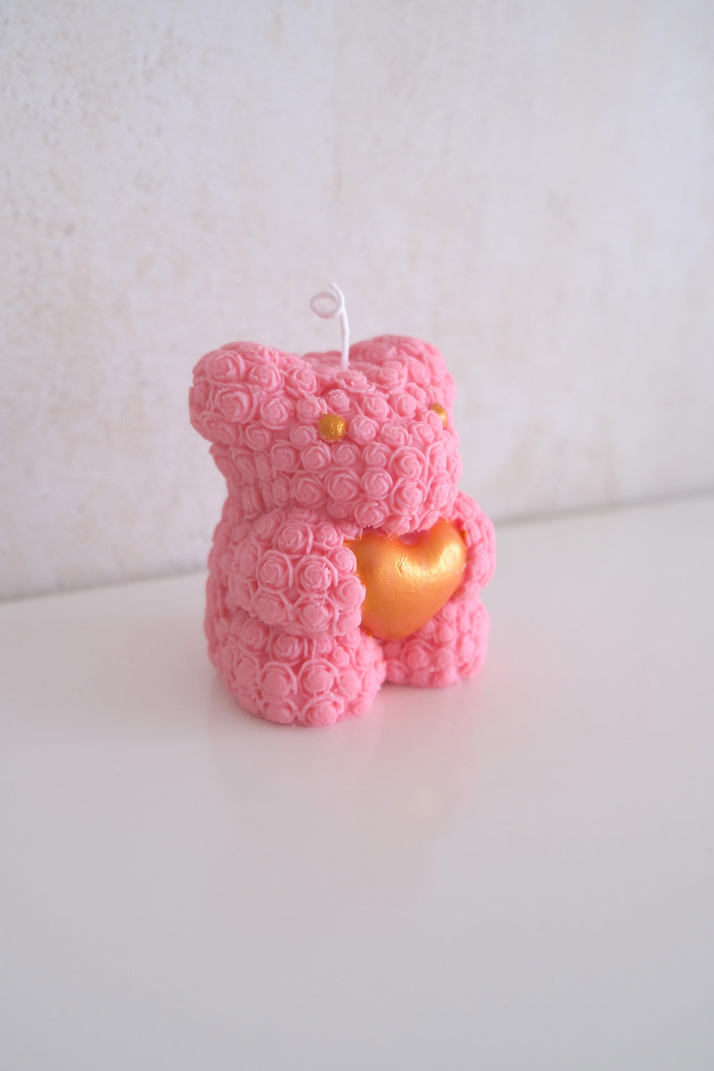 Kaars 'Rose Bear'