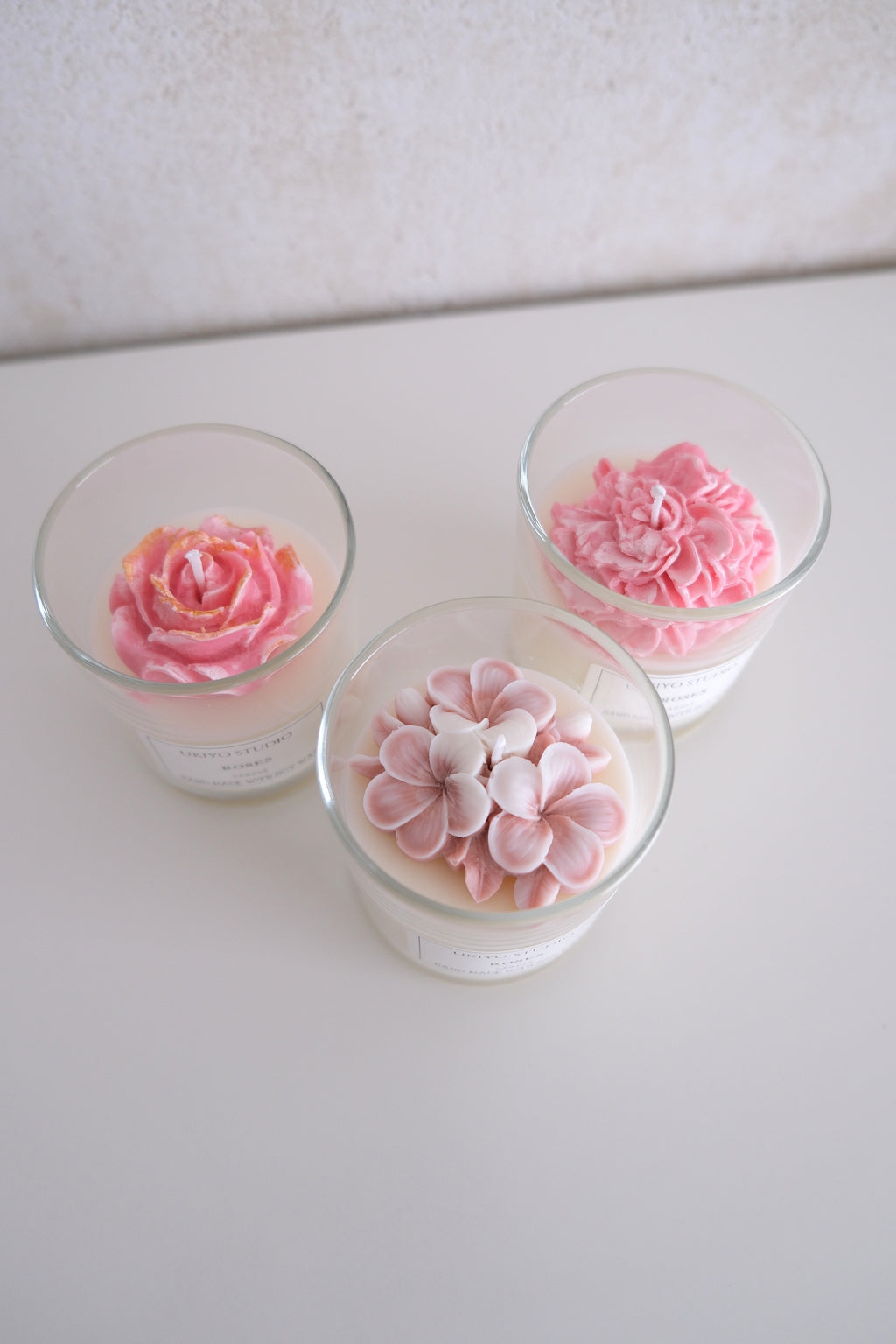 Kaars 'White Blossom'