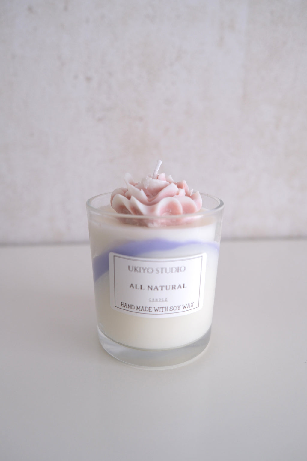 Kaars 'Flower Swirl'