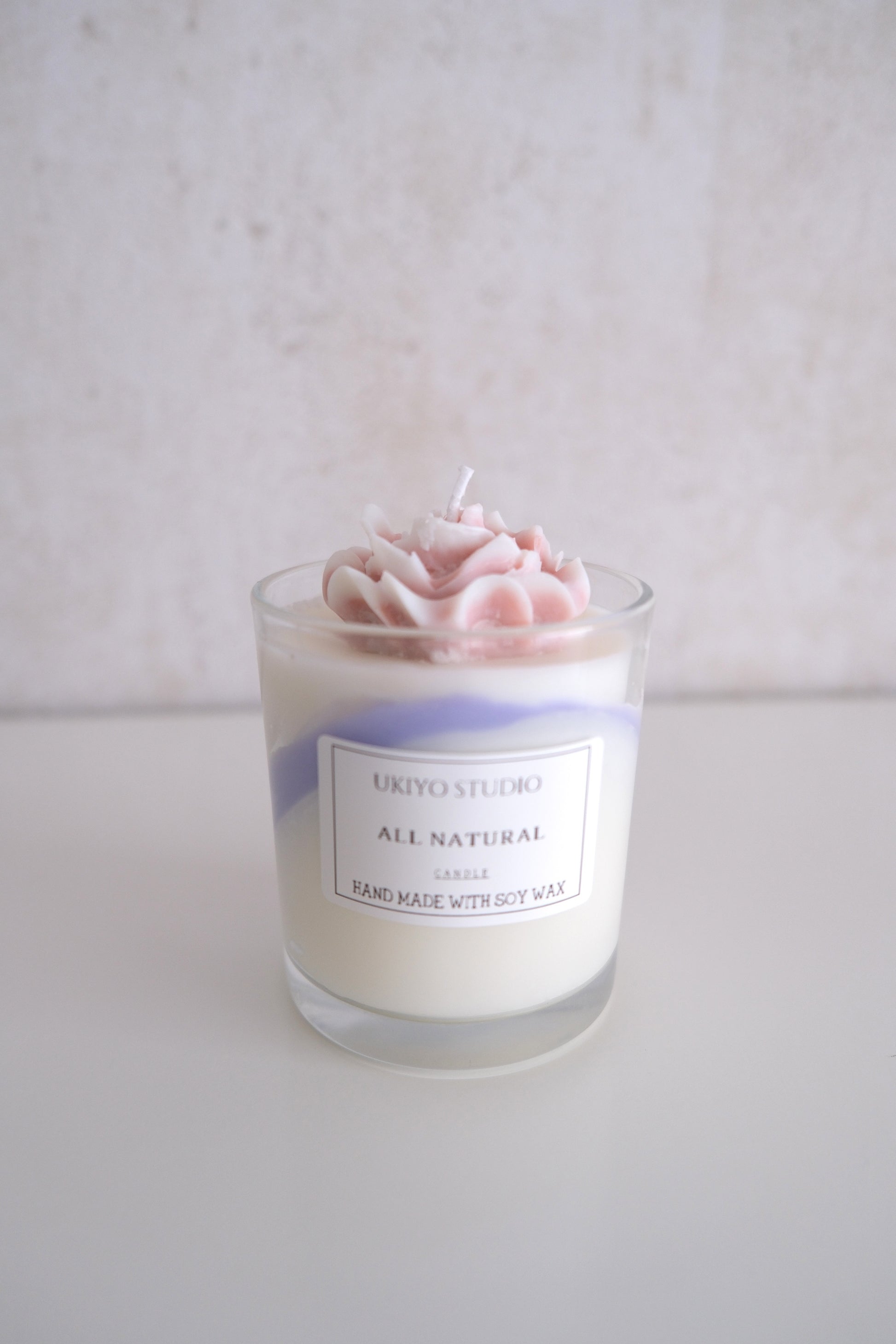 Kaars 'Flower Swirl'