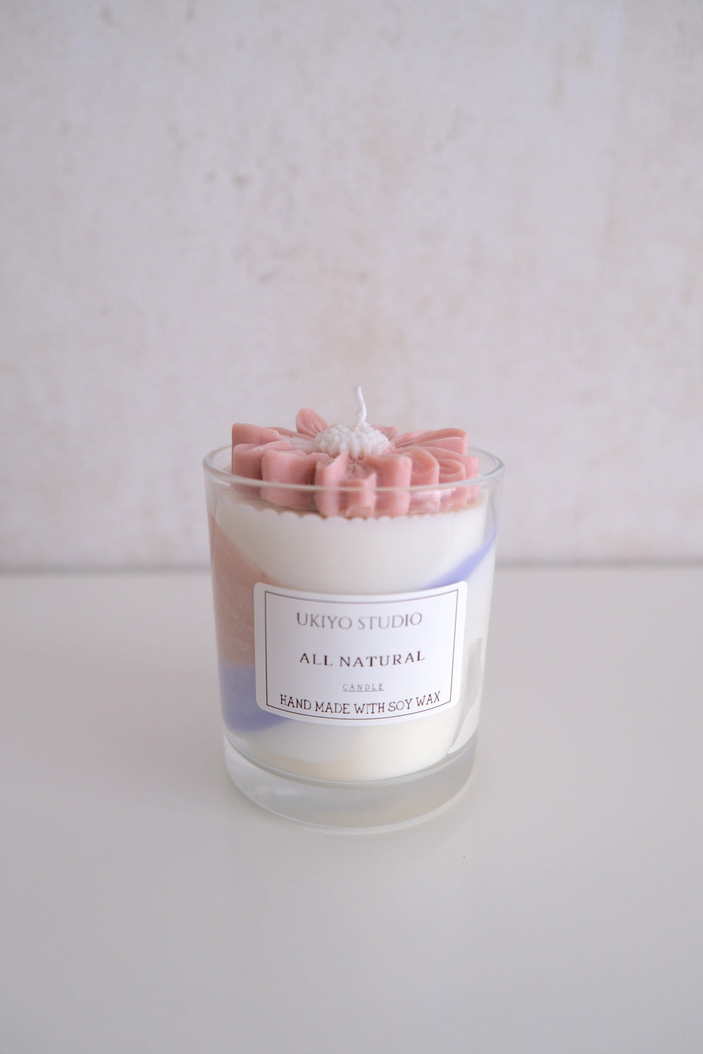 Kaars 'Flower Swirl'