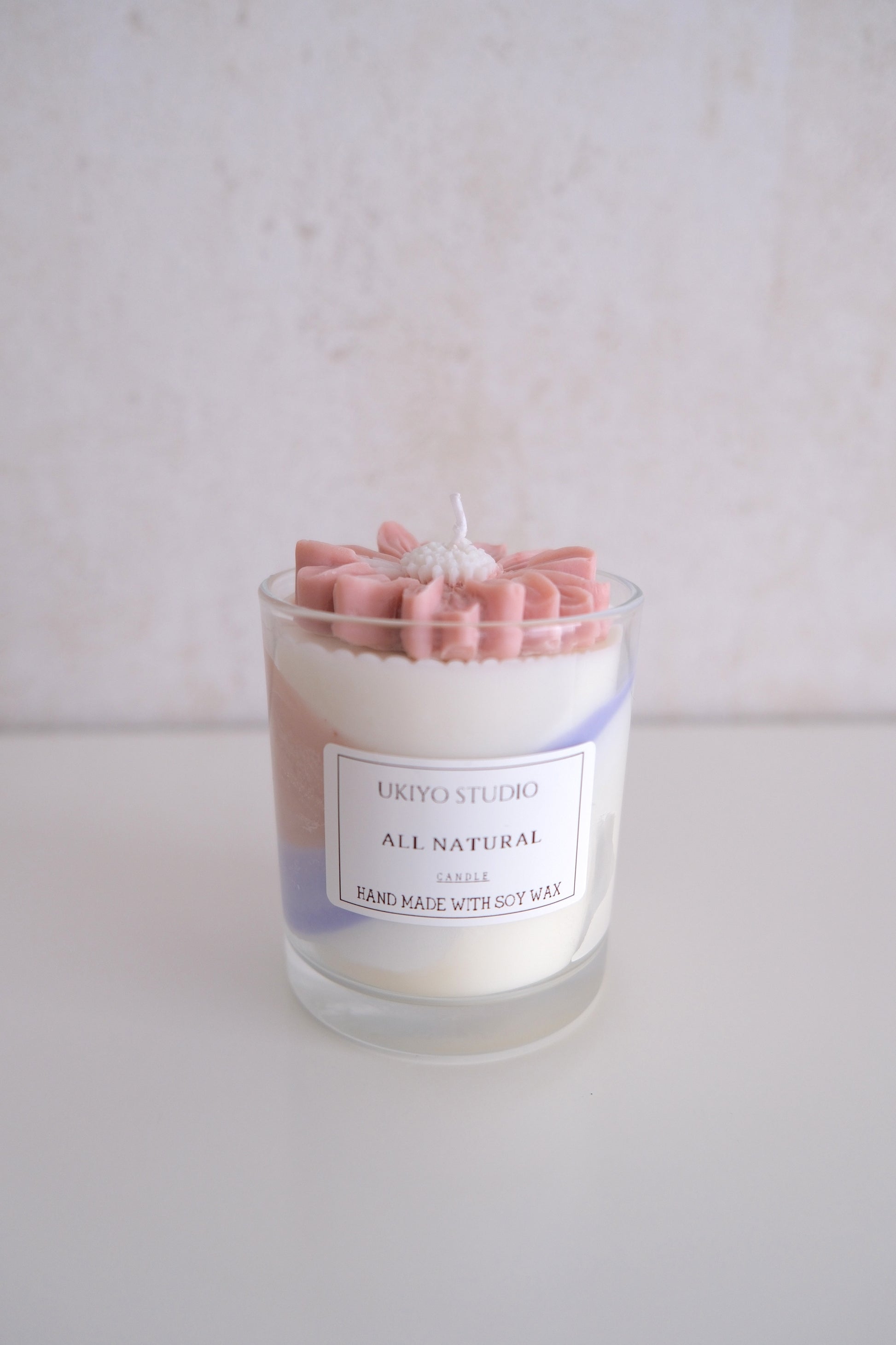 Kaars 'Flower Swirl'