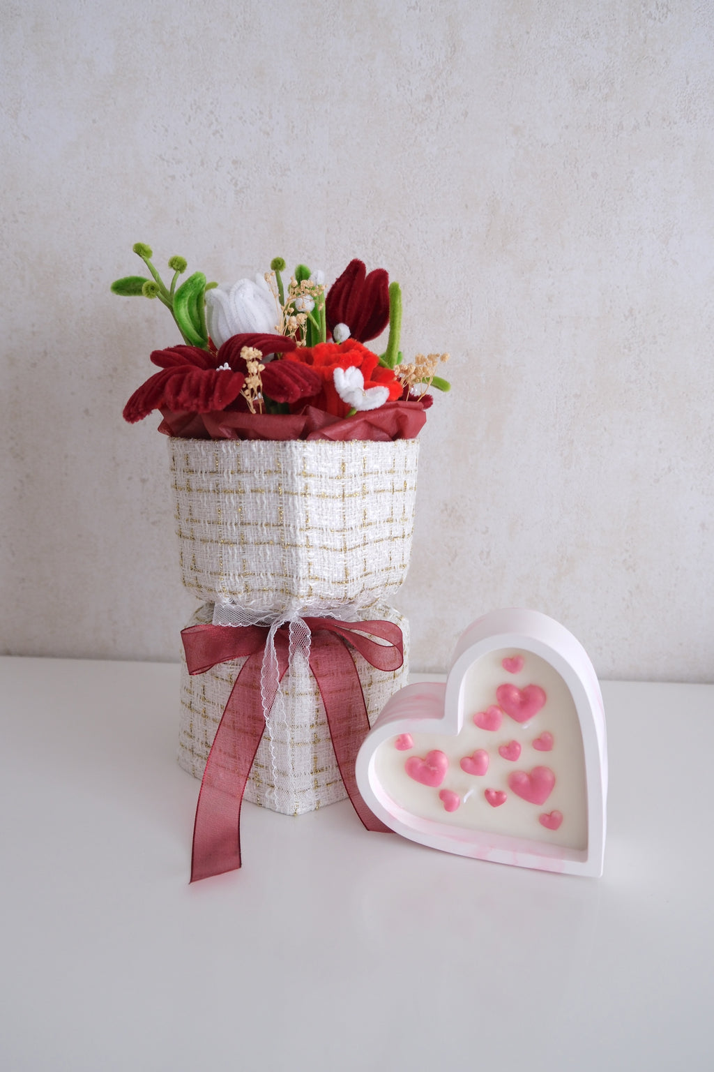 Set - Boeket + Kaars