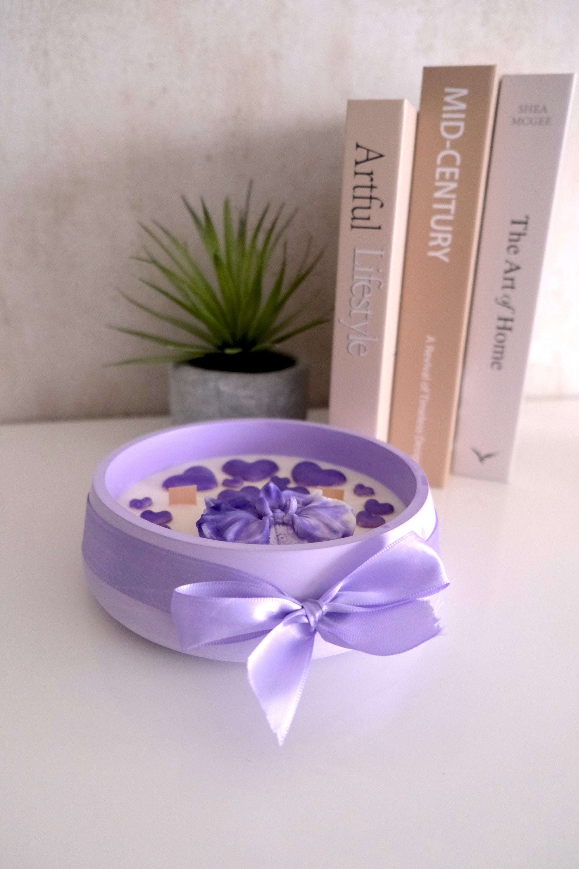 Kaars 'Purple Orchid'