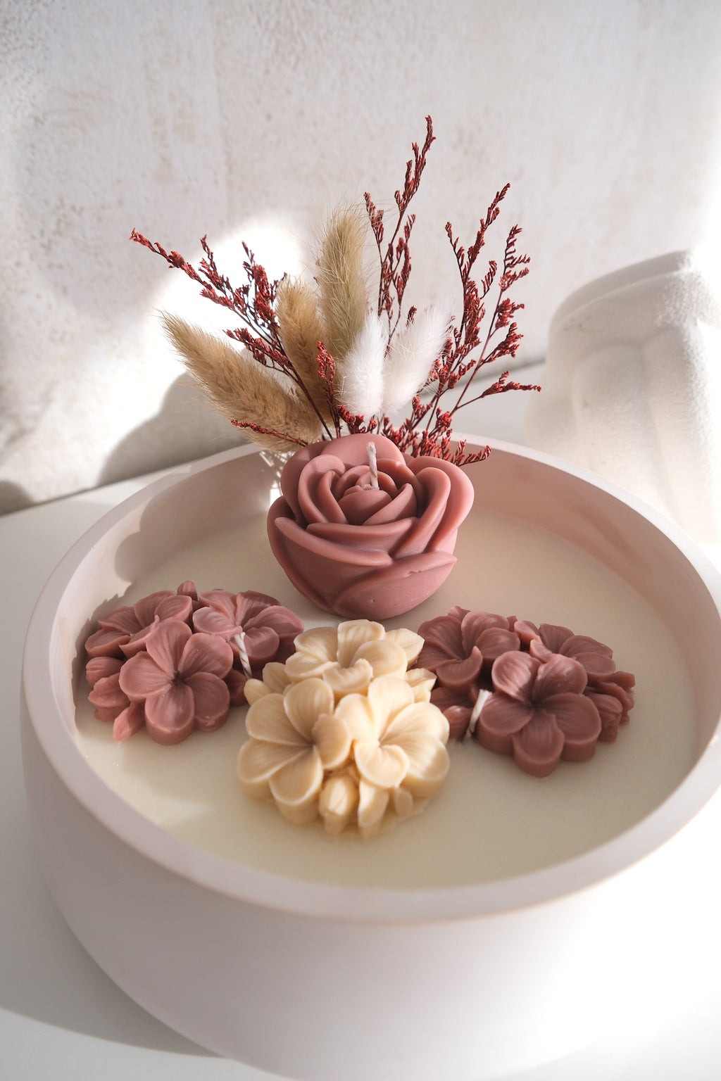 Candle 'Jade Blossom'