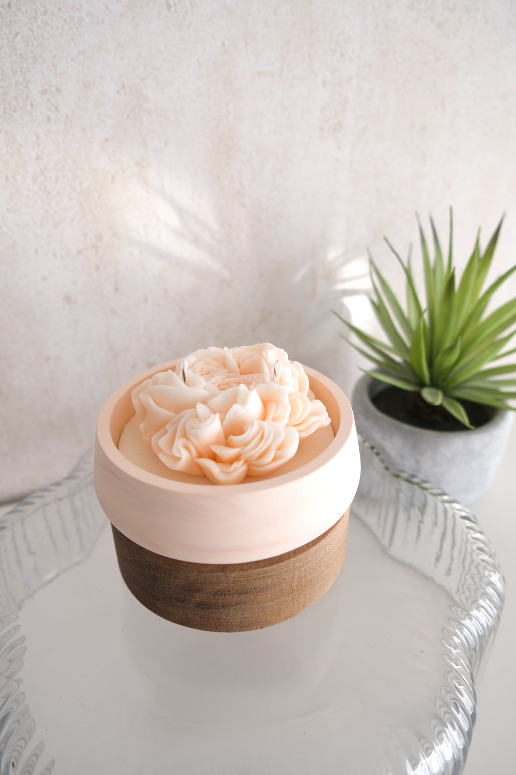 Bougie 'Pivoine' (Précommande)