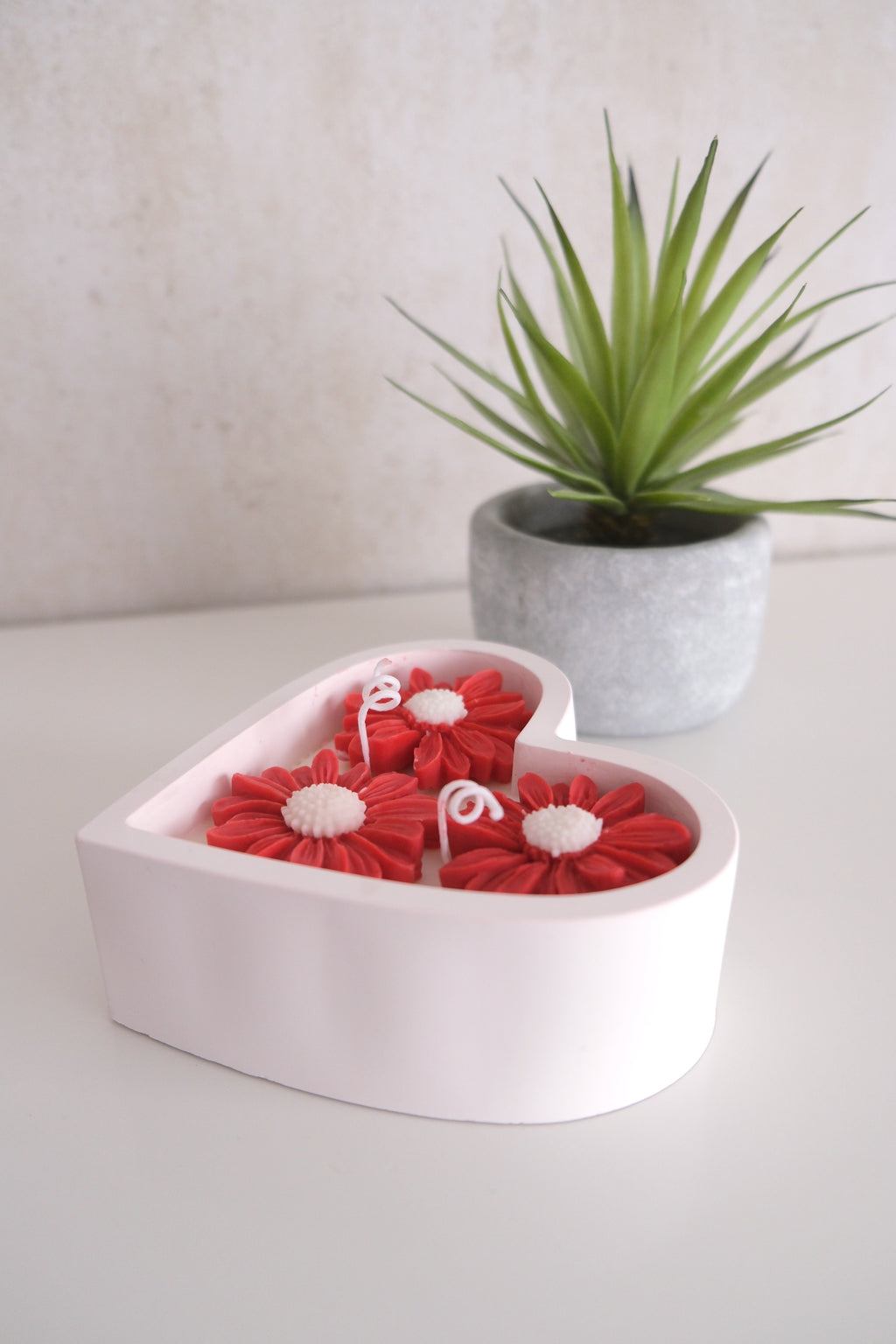 Kaars 'Crimson Heart'