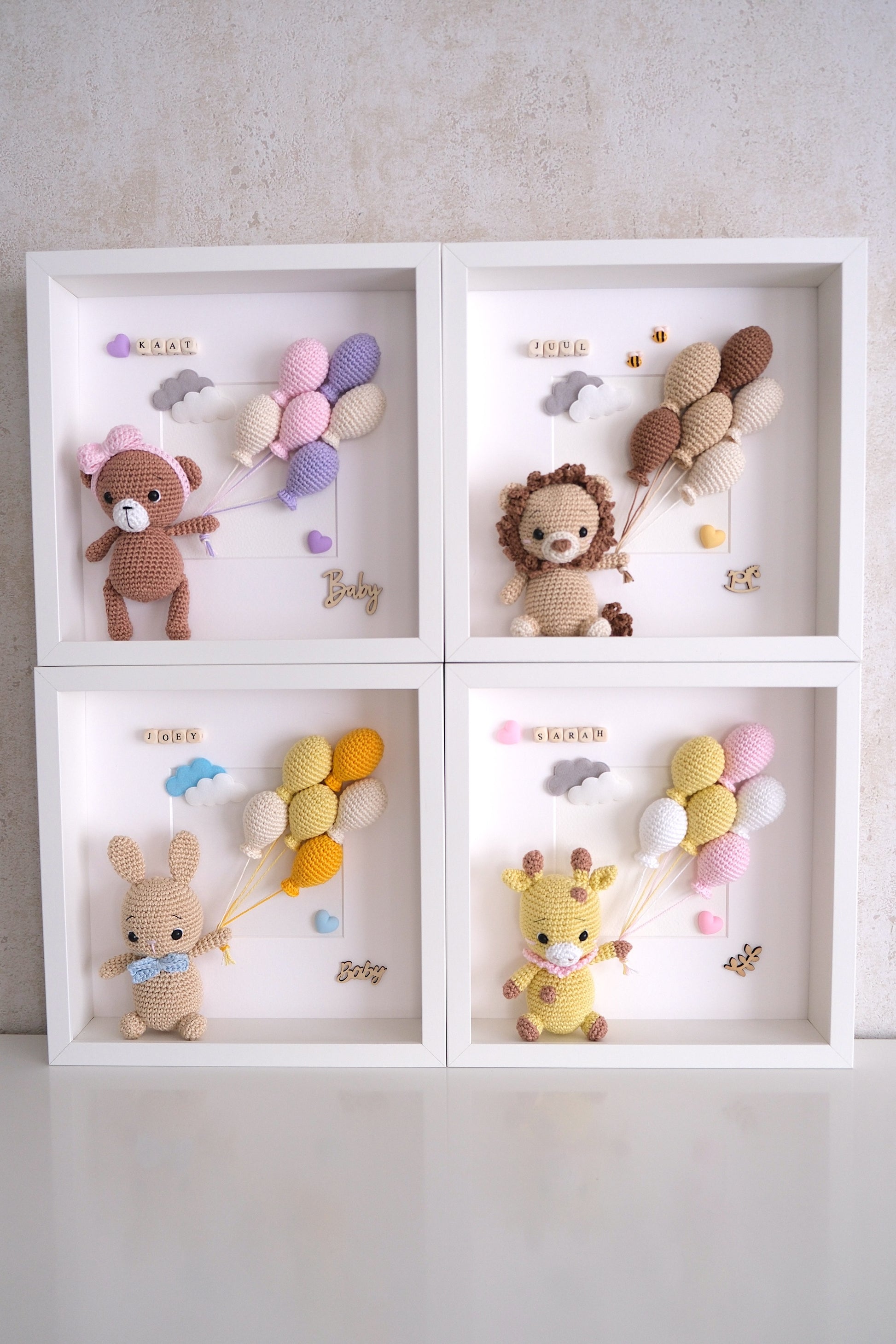 Cadres de naissance personnalisés