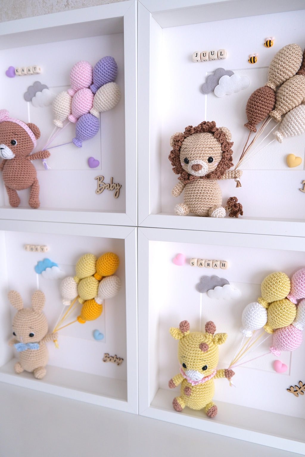 Personalized birth frames