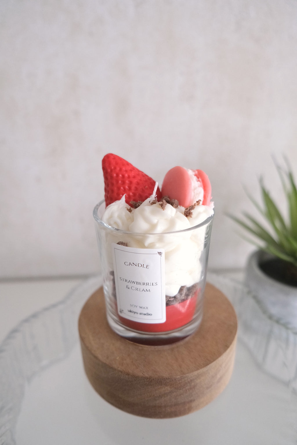 Kaars 'Strawberries & Cream' (Pre-order)