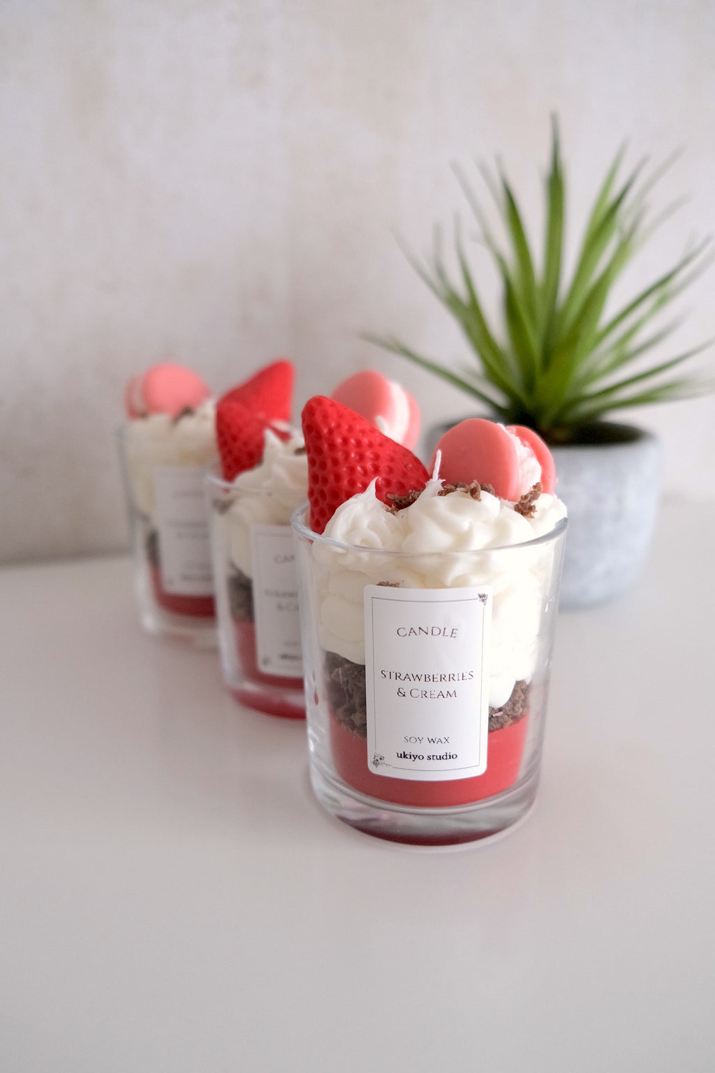 Kaars 'Strawberries & Cream' (Pre-order)