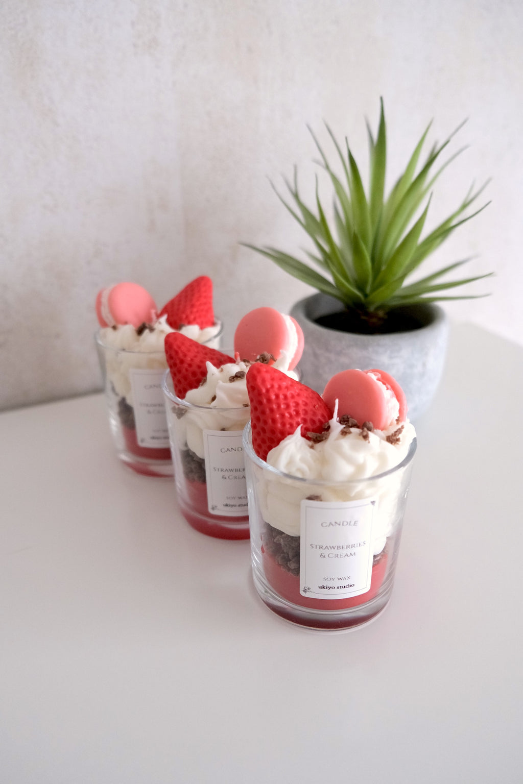 Kaars 'Strawberries & Cream' (Pre-order)