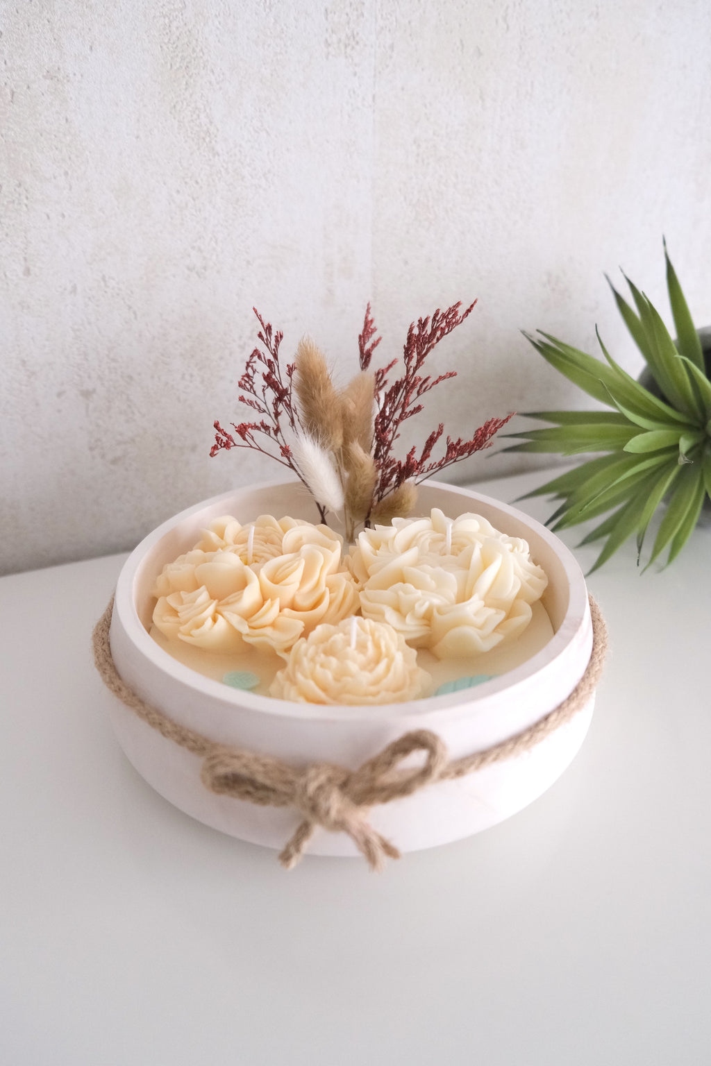 Bougie 'Fleur d'Ivoire'