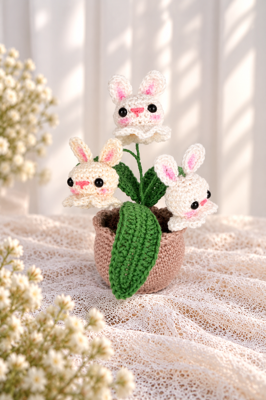 Dieren bloempotjes